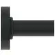 Handtuchhalter in Schnittansicht, schwarz, von Ideal Standard. Rundes Ende und verteilter Körper, ideal für Badezimmeranwendungen.